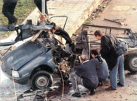 December 14, 2000: Spain politician dies in car bomb attack