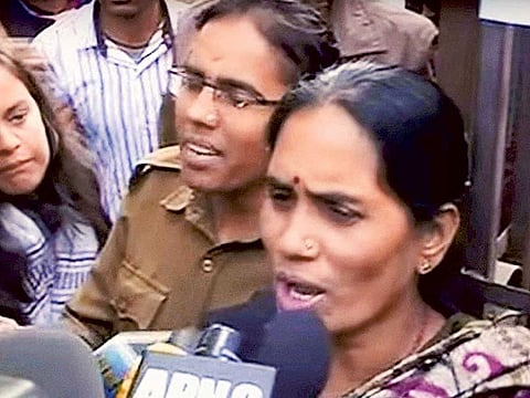 Nirbhaya’s mother Asha (File photo)