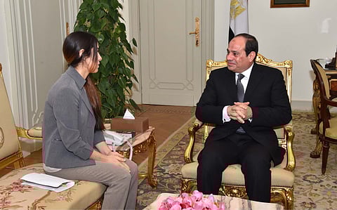 Courtesy: Egyptian presidency