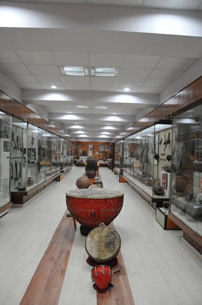 A museum of rare Indian musical instruments