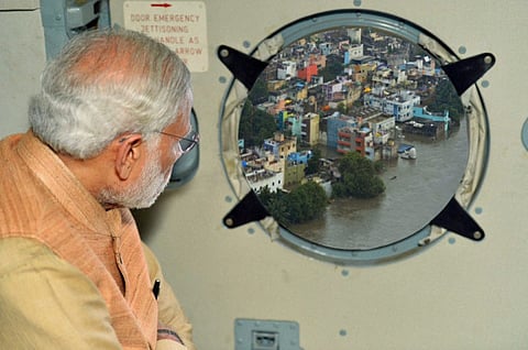 Doctored image of Indian Prime Minister Narendra Modi has twitter in splits