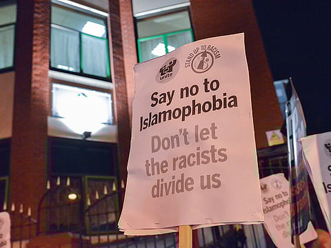 The man had posted images on his Facebook page which showed Muslims as suicide bombers wearing bombs in the form of coronavirus cells.