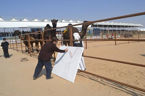 Art festival in Liwa an ode to camels