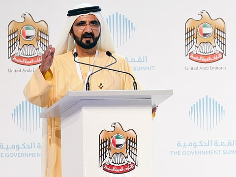 File picture: His Highness Sheikh Mohammed Bin Rashid Al Maktoum.