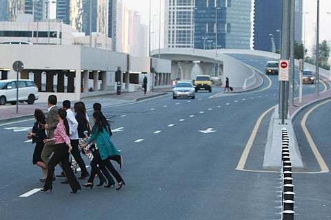 Desperate need for a pedestrian crossing in JLT