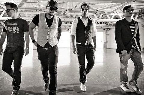 Juliana Down with 30 Seconds to Mars in Dubai