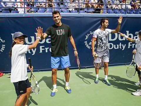 600 Dubai kids learn tennis