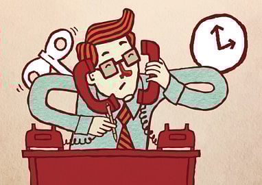 Overworking is bad with robots waiting in wings