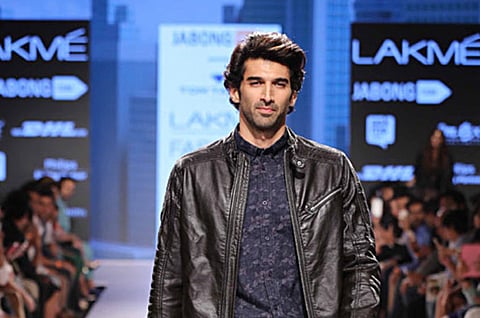 Aditya Roy Kapoor a model at Lakme Fashion Week