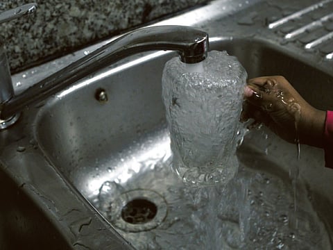 It’s not a common occurrence to drink straight from the tap in the UAE.