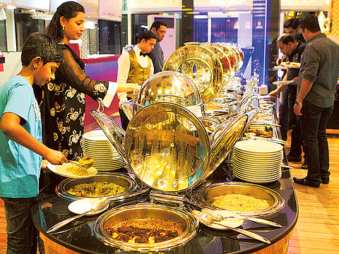 A buffet at a Dubai restaurant. Picture for illustrative purposes only.
