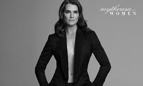 Brooke Shields,the 80s CK star, on her modelling comeback