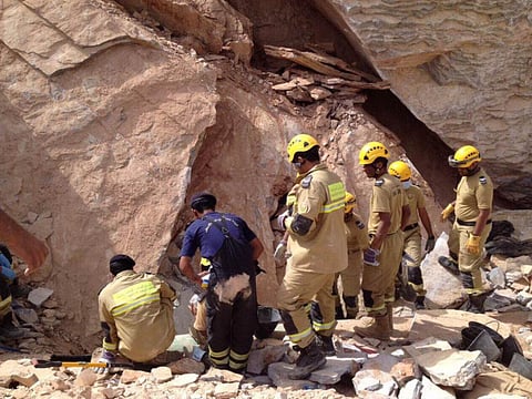 2 workers killed in Muscat landslide