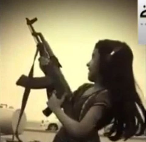 Saudi girl’s AK47 firing video sparks outrage