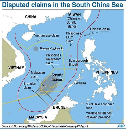 China's claim to much of the South China Sea conflicts with claims by Vietnam, as well as those of Brunei, Malaysia, Taiwan, and the Philippines