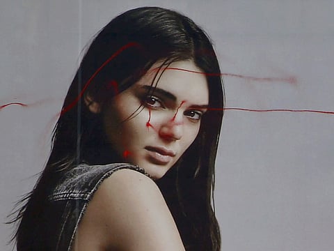 Kendall Jenner’s Calvin Klein ad vandalised