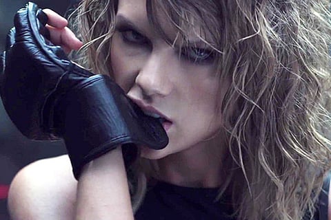 Taylor Swift’s ‘Bad Blood’ clothes from sex shop