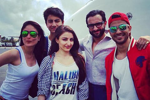 Saif, Kareena, Soha, Kunal take Maldives