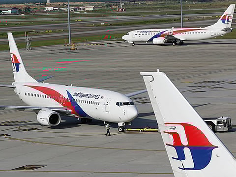 Malaysia Airlines planes are seen at Kuala Lumpur International Airport. The airline has reached out to lessors, creditors and key suppliers as part of its “urgent” restructuring exercise.