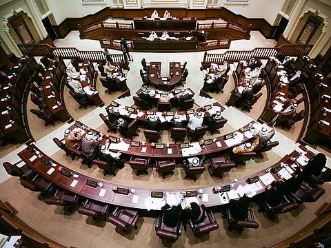 File photo of a session of Sharjah Consultative Council members