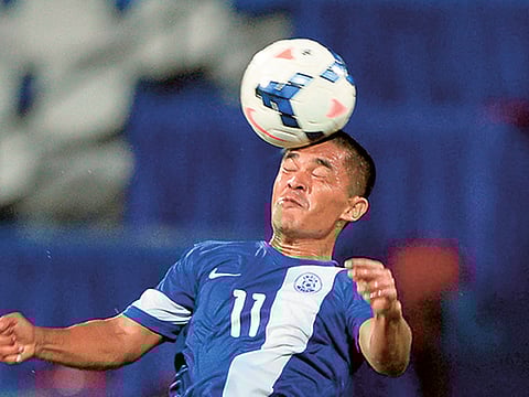 Indian captain Sunil Chhetri is relieved to have joined the national squad once again after recovering from a bout of COVID-19.