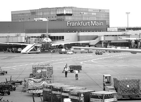 June 19: Bomb blast at Frankfurt airport