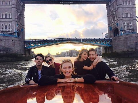 Taylor Swift, Calvin Harris’ outdoor fun