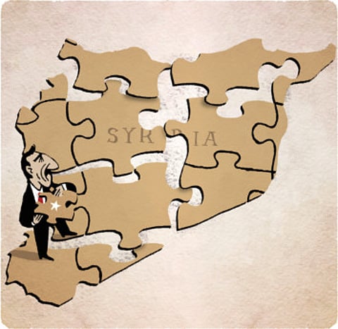 Syria faces de facto partition