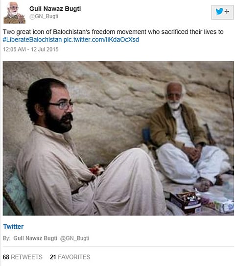 #LiberateBalochistan trends on social media