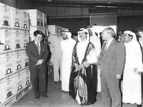July 21, 1990: Aiwa opens warehouse in Jebel Ali