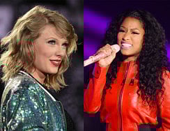 Swift, Minaj tweet over rapper’s MTV Video Music Awards snub