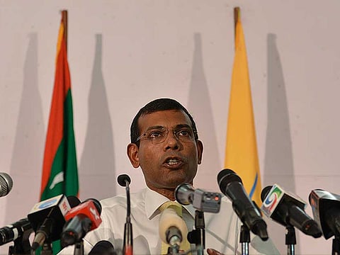 Former Maldivian president Mohamed Nasheed in 2013.