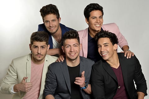 Boy band The5 signed by Sony Music