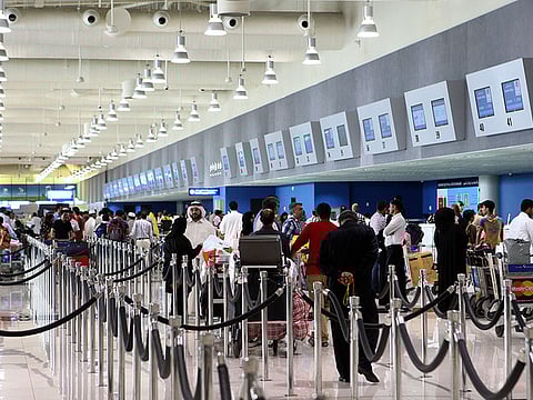 Tomorrow's flight to Kolkata will depart Dubai's Terminal 2 around noon. Picture for illustrative purposes, taken before the pandemic.