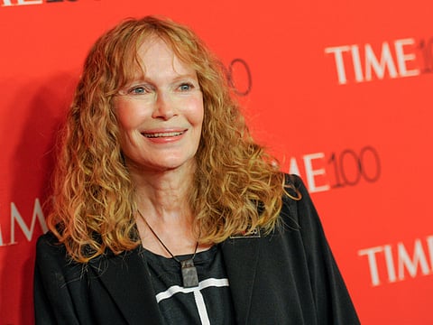 Mia Farrow.