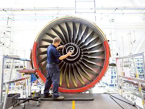 The Rolls-Royce factory in Derby, UK. Rolls-Royce will close its aircraft parts factory in central Virginia by the middle of next year, throwing 280 people out of work.