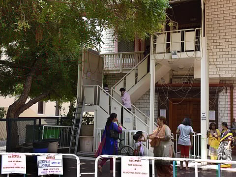 The Bur Dubai temple complex