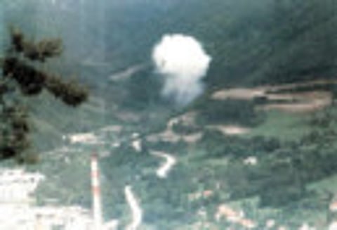 August 30, 1995: Massive Nato air assault on Serbs