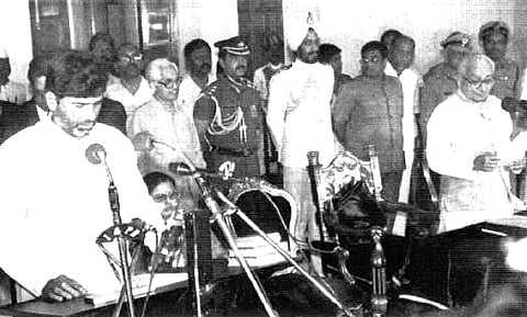 September 1, 1995: Naidu sworn in as CM of Andhra