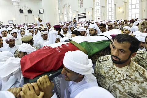 The martyrs are the sons of every UAE resident