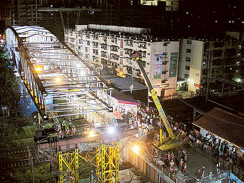 India's economy needs a flood of liquidity to get some sort of growth momentum back. (File picture of a construction site in Mumbai. Image is for illustrative purposes only.)