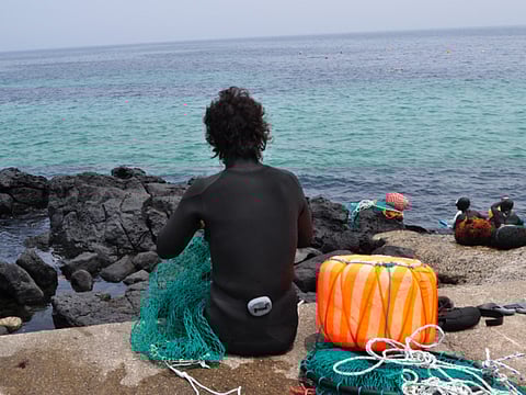 The sea women of Jeju island