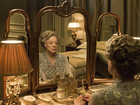 Maggie Smith as Violet, Dowager Countess of Grantham on 'Downton Abbey'.