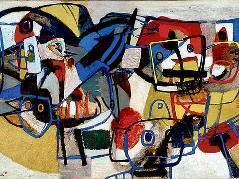 Karel Appel, Women, children, animal, 1951, Karel Appel Foundation, c/o Pictoright Amsterdam 2015