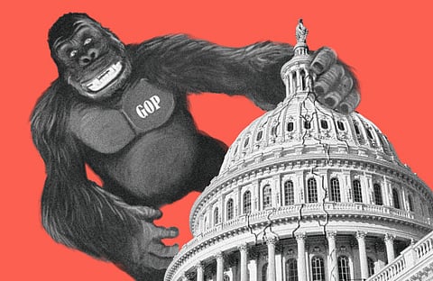 Political breakdown in Washington