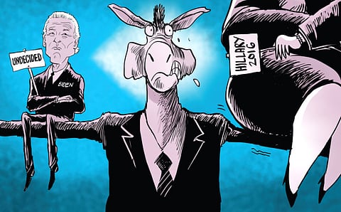 A Biden candidacy could divide the Democrats