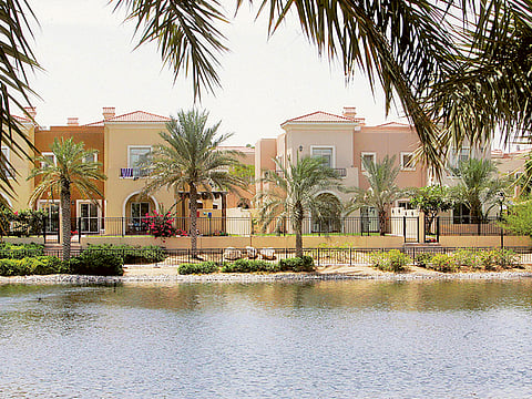 Houses at Arabian Ranches.