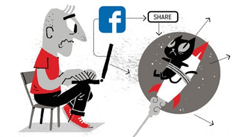 How Facebook spreads falsehoods and paranoia