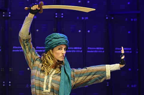 The gr8 Brit stars at Global Village