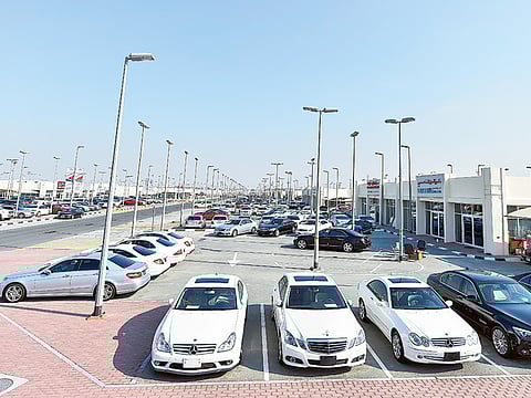 The Souq Al Haraj has around 350 used car dealers and parking spaces for up to 5,000 visitors.